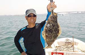 フラットフィッシュ（底物）の釣り具